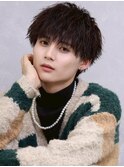 ニュアンスパーマ/波巻きツイストスパイラル[新宿/メンズ/men's]