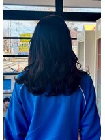 ヘアショップエヌアンドエー 久喜店(hairshop N&A)&nbsp;立体感ウェーブとパーマ後の広がりを抑える髪質改善Tr