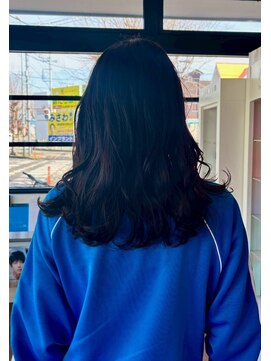 ヘアショップエヌアンドエー 久喜店(hairshop N&A) 立体感ウェーブとパーマ後の広がりを抑える髪質改善Tr