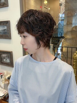 ルチア ヘア ステラ 京都店(Lucia hair stella) ウルフパーマ/ショートパーマ/学割U24/京都/河原町