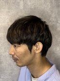 刈り上げないマッシュメンズカット