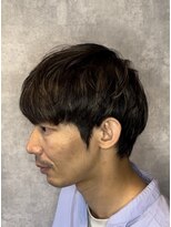 フリー(FREE) 刈り上げないマッシュメンズカット