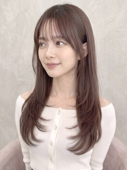 エル 新小岩(elu)の写真/くロングレイヤーカットで魅せる大人上品なデザイン*なんとなく雰囲気を変えたいあなたに[新小岩駅]