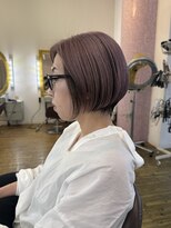 シャンプーボーイ 佐賀(SHAMPOO BOY)&nbsp;明るめだけど艶感ショート白髪ぼかし【佐賀ショート】