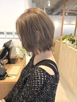 シロ 甲東園店(SHIRO)&nbsp;ボブレイヤー/大人ボブ/透明感カラー/ブリーチカラー