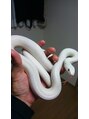 バーバー スタジオ ラフテル(Barber Studio RAFTEL) ヘビ飼ってます!興味ある人は声掛けて貰えたら触れ合えますよ!