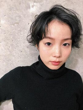 ノラジャーニー(NORA Journey) 【NORA Journey】くせ毛風パーマのハンサムショート