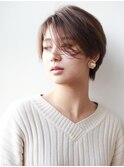 [K-two青山]うざバング×ひし形ショート×アッシュブラウン