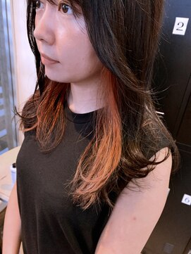 ザ カラー ラボ(THE COLOR LABO) インナーカラー　オレンジ