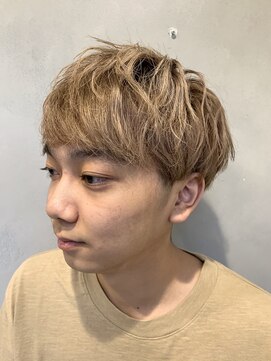 エイト 上野店(EIGHT ueno) 【EIGHT上野】日木[NIKI]_王道マッシュ×王道ミルクティー