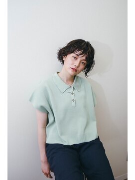 ピズム(PISM) 大人ニュアンス前髪ボブスタイル