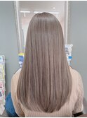 【人気】秋冬はブラウン、ベージュ系、艶髪に