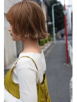 ミエル ヘア 新宿(miel hair)&nbsp;〈mielhair新宿〉切りっぱなし　外はね　ボブ