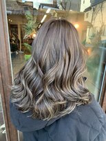 コレット ヘアー 大通(Colette hair)&nbsp;強めハイライト×ベージュ