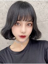 ティア(Tia.)&nbsp;(ボブヘア/髪質改善トリートメント/縮毛矯正/グレージュ)