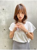 黒髪/ボブルフ/ネビージュ/小顔/ワンレン/髪質改善/グレージュ