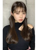 リークフー(Ree cu fuu)&nbsp;うる艶ロングシースルーバング韓国巻き