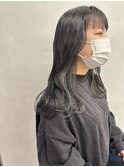 インナーカラーグレージュ