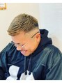 メンズヘアー パズル(Men's hair Puzzle)&nbsp;スキンフェードでジェットモヒカンチックに。