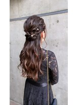 レイキョウト(Ray Kyoto)&nbsp;ハーフアップアレンジ