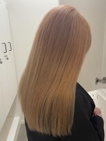 ウル 表参道(HOULe)&nbsp;バイカルテ レイヤー 髪質改善  ベージュ 酸熱トリートメント