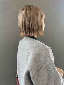 イロ プラス 南田宮店(iro+) 【nanaka】milk tea color