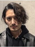 2.30代に人気◎大人のルードヘア波巻きツイストスパイラルパーマ