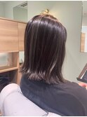 スタイリング楽ちん♪外ハネミディアム/ココアブラウン