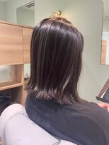 ミューシェレゴ(meauche...lego)&nbsp;スタイリング楽ちん♪外ハネミディアム/ココアブラウン