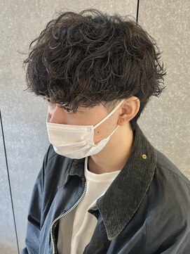 ニアウ 太田店(Niau) メンズパーマ波巻きスパイラルパーマツイストスパイラルパーマ