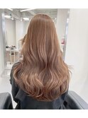 5446ミルクティーアッシュ艶髪シルキーベージュグレーベージュ