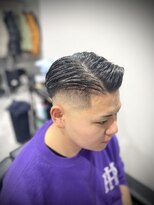 プラウド(PROUD)&nbsp;アップバングモテる流行イケメン黒髪モテ髪/ツーブロック/田町