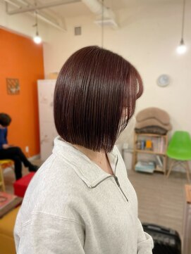 サボン バイ トッカ(savon by tocca) ミニボブ・ワインレッド