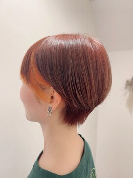 ビューティーサロン ホープ(beauty salon HOPE) ショートボブ×デザインカラー