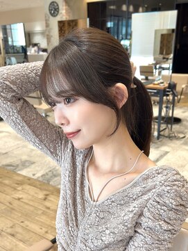 アフロート ルヴア(AFLOAT RUVUA) ＊20代30代40代◎小顔シースルー前髪顔まわりレイヤー新宿