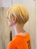 ヘアーリゾートガーデン 南林間店(Hair Resort Garden)&nbsp;イメチェン/ブロンド/ダブルカラー/フレンチマッシュショート
