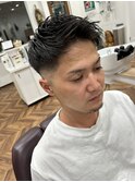 韓国マッシュスペインカールスパイキーショート〈理容室〉西川口