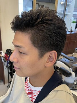 グレイスフルバーバーロンドン 大宮店(Graceful Barber London) 【30代 男性】ロンドンアイロンショート（大宮/バーバー）