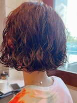 ラレイ ハラジュク(Lalei harajuku)&nbsp;原宿スパイラルパーマニュアンスパーマボブパーマ10代20代30代