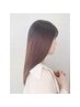 ☆髪質改善人気No.1☆酸性ストレート＋カラー＋カット￥16500