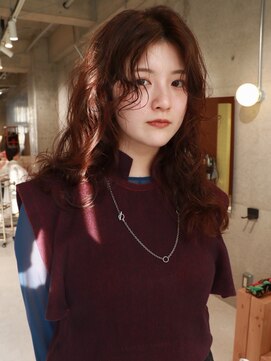 ハクボ(hakubo) セミドライパーマ