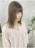 シークレットハイライト×顔周りレイヤー