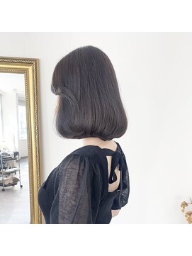 ミョンシル 韓国ヘア　ボブスタイル