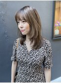 レイヤーカット/ウェットヘア/デザインカラー[梅田駅/中崎町駅]