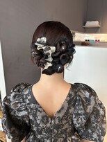 ヘアーエスクールシーユー 枚方T-SITE店(hair S.COEUR×Cu)&nbsp;タイトヘアセット
