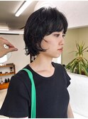 ショートボブパーマ