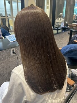 ダブル(W) 髪質改善/縮毛矯正/美髪/艶髪/ストレート/ロング