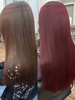 ジョイス(JOYCE)の写真/【岡山/大元】髪のケアに特化した薬剤使用だから、ダメージレスに上品な“大人の美髪”にー。