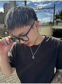 ハイライト×マレットヘア【立川/メンズ】