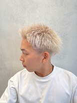 ルースト 西院店(ROOST)&nbsp;スパイキーショート×ホワイトハイトーン